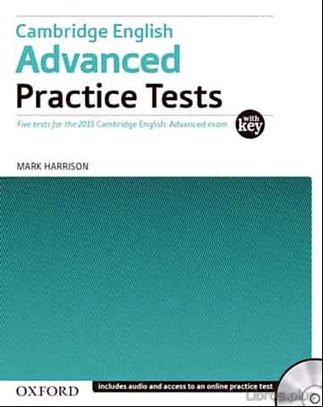Descargar ebook CAMBRIDGE ENGLISH: ADVANCED PRACTICE TESTS WITH KEY & AUDIO CD en epub