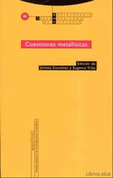 Descargar gratis ebook CUESTIONES METAFISICAS en epub