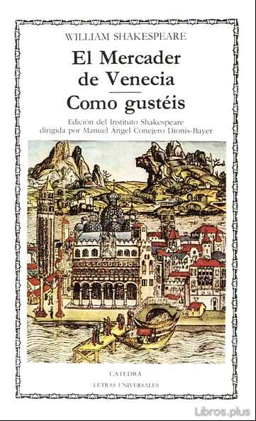 Descargar ebook EL MERCADER DE VENECIA; COMO GUSTEIS (3ª ED.)