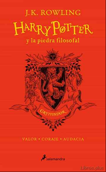 Descargar ebook HARRY POTTER Y LA PIEDRA FILOSOFAL (GRYFFINDOR) 20 AÑOS DE MAGIA
