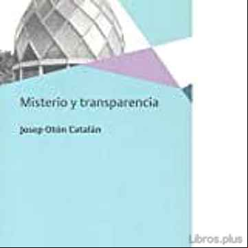 Descargar gratis ebook MISTERIO Y TRANSPARENCIA en epub