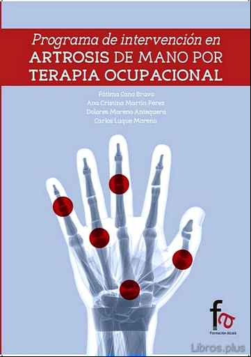Descargar ebook PROGRAMA DE INTERVENCIÓN EN ARTROSIS DE MANOS POR TERAPIA OCUPACIONAL