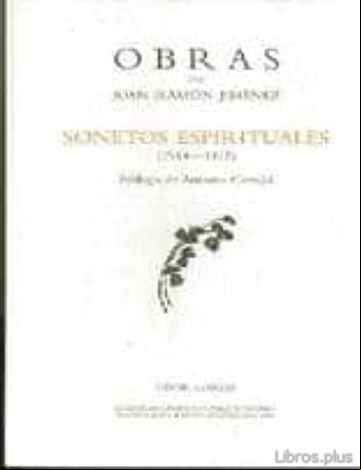 Descargar gratis ebook SONETOS ESPIRITUALES (1914-1915) en epub